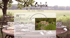 Desktop Screenshot of oorbeck.nl